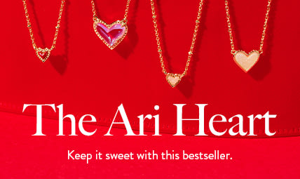 The Ari Heart. Keep it sweet with this bestseller