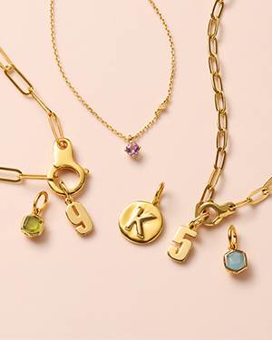 Initials and Number Jewelry