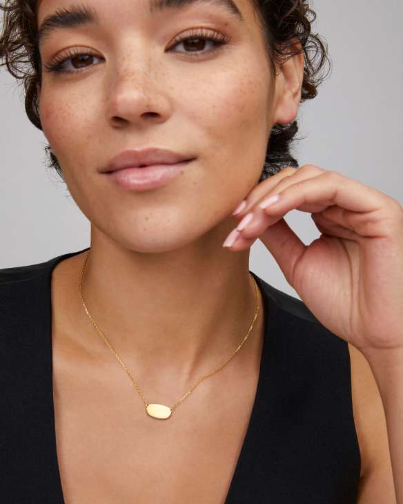 Elisa Pendant Necklace in 18k Gold Vermeil