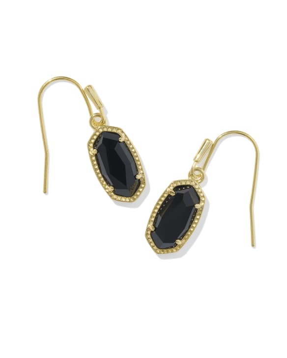 Lee Gold Drop Earrings in Azalea Illusion