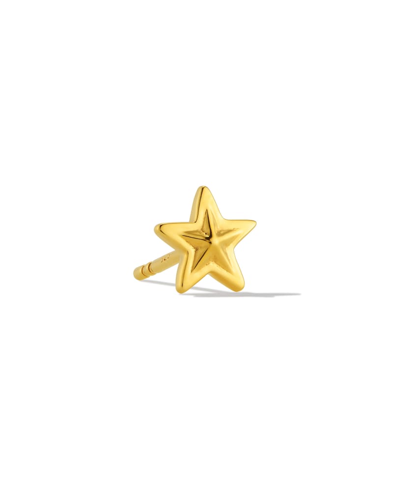 Small Star Single Stud Earring