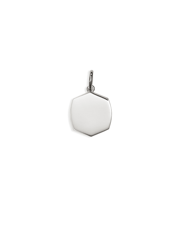 Davis Small Charm in Sterling Silver